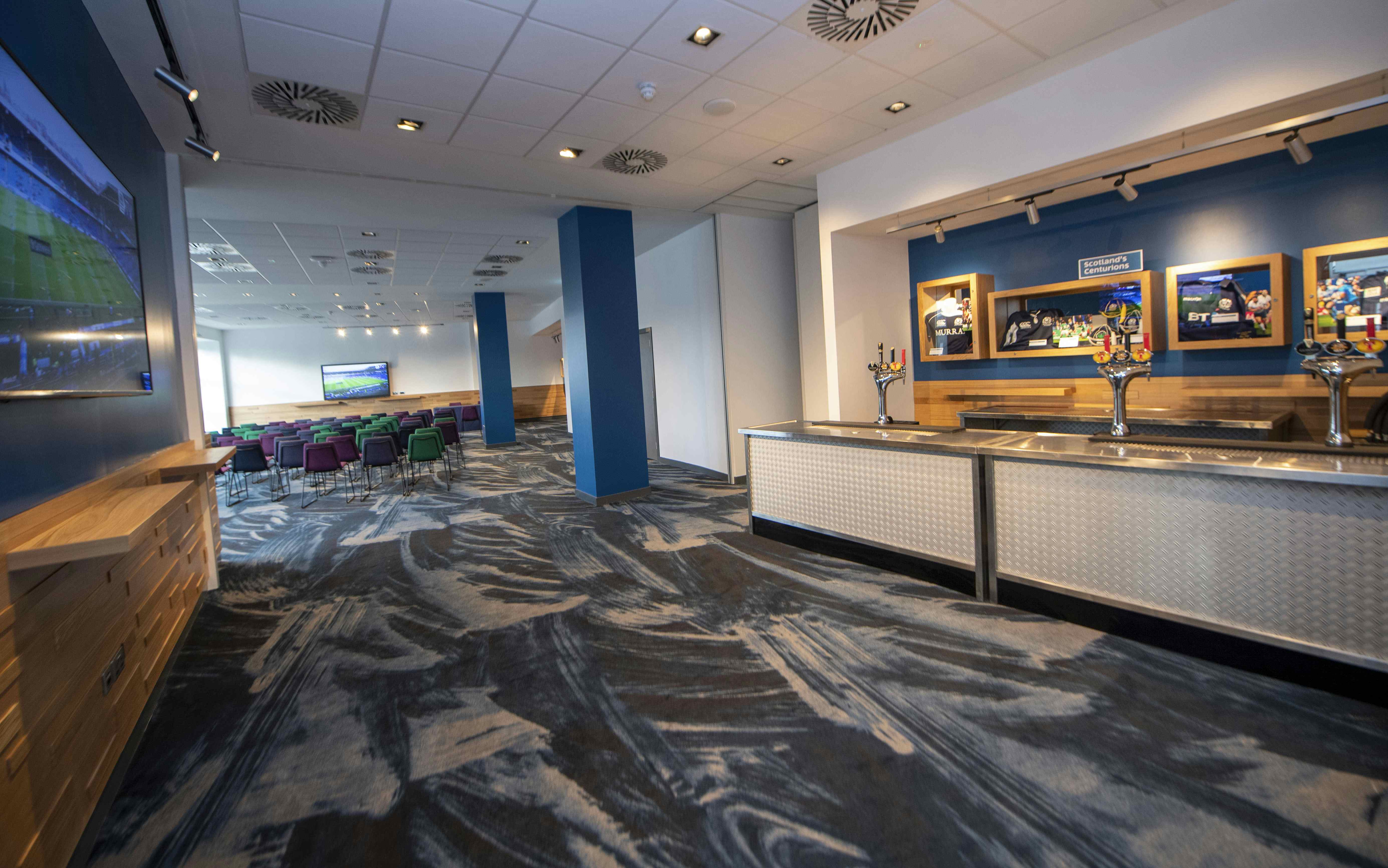 Hire Cap & Thistle Suite, BT Murrayfield Stadium, Edinburgh • HeadBox